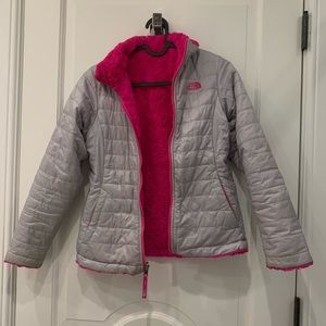 North face reversible jacket